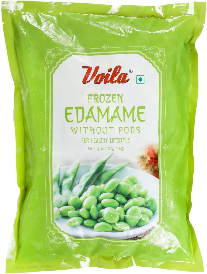 Voila - Frozen Edamame (without Pods), 1 Kg